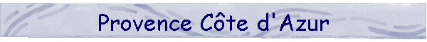 Provence Cte d'Azur