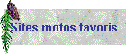 Sites motos favoris